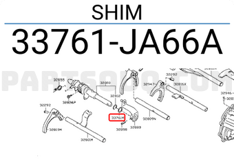 Nissan 33761JA66A SHIM