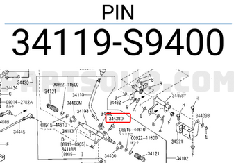 Nissan 34119S9400 PIN