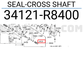Nissan 34121R8400 SEAL-CROSS SHAFT