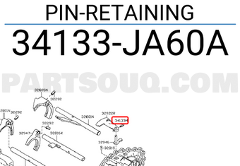 Nissan 34133JA60A PIN-RETAINING