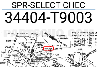 Nissan 34404T9003 SPR-SELECT CHEC