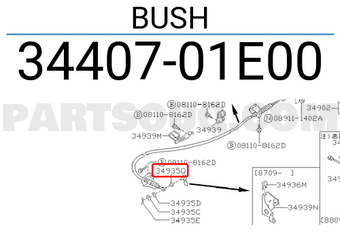 Nissan 3440701E00 BUSH