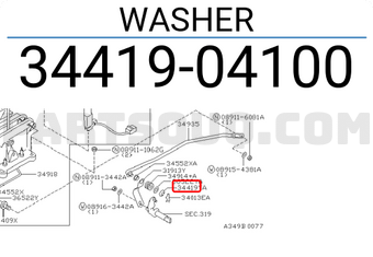 Nissan 3441904100 WASHER