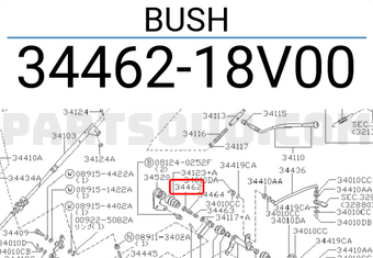 Nissan 3446218V00 BUSH