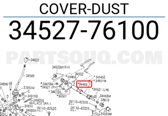 Nissan 3452776100 COVER-DUST