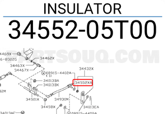 Nissan 3455205T00 INSULATOR