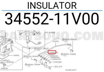 Nissan 3455211V00 INSULATOR