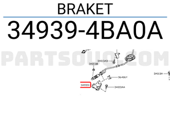 Nissan 349394BA0A BRAKET