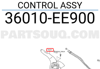 Nissan 36010EE900 CONTROL ASSY
