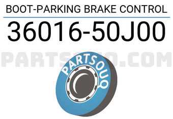 Nissan 3601650J00 BOOT-PARKING BRAKE CONTROL