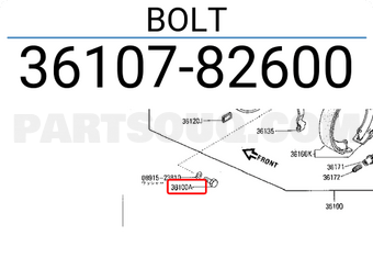 Nissan 3610782600 BOLT