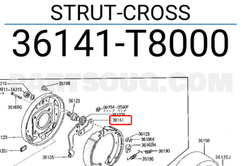 Nissan 36141T8000 STRUT-CROSS