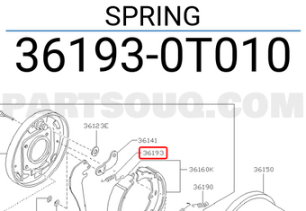 Nissan 361930T010 SPRING
