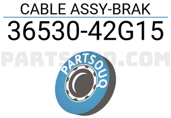 Nissan 3653042G15 CABLE ASSY-BRAK