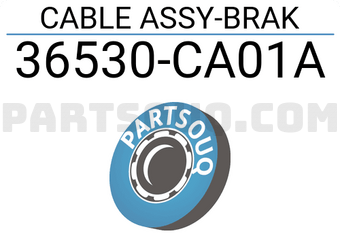 Nissan 36530CA01A CABLE ASSY-BRAK