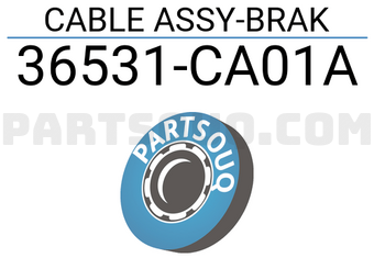 Nissan 36531CA01A CABLE ASSY-BRAK
