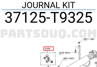Nissan 37125T9325 JOURNAL KIT