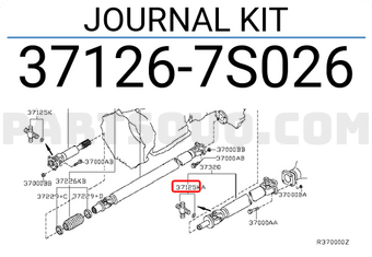 Nissan 371267S026 JOURNAL KIT