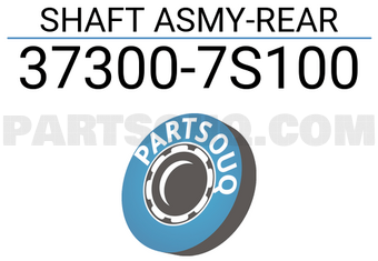 Nissan 373007S100 SHAFT ASMY-REAR