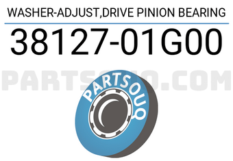 Nissan 3812701G00 WASHER-ADJUST,DRIVE PINION BEARING