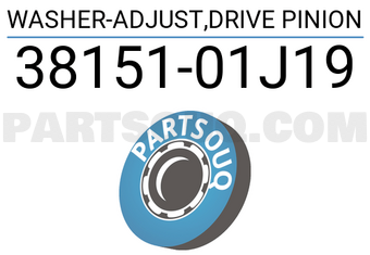 Nissan 3815101J19 WASHER-ADJUST,DRIVE PINION
