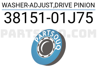 Nissan 3815101J75 WASHER-ADJUST,DRIVE PINION