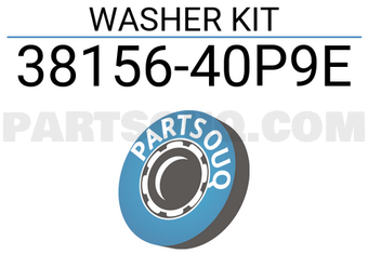 Nissan 3815640P9E WASHER KIT