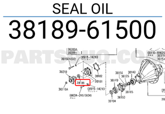 Nissan 3818961500 SEAL OIL
