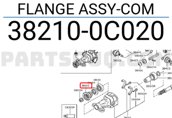 Nissan 382100C020 FLANGE ASSY-COM