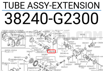 Nissan 38240G2300 TUBE ASSY-EXTENSION