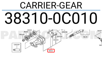 Nissan 383100C010 CARRIER-GEAR