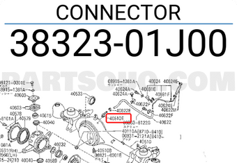 Nissan 3832301J00 CONNECTOR