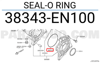 Nissan 38343EN100 SEAL-O RING