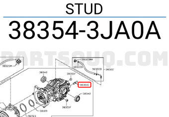 Nissan 383543JA0A STUD