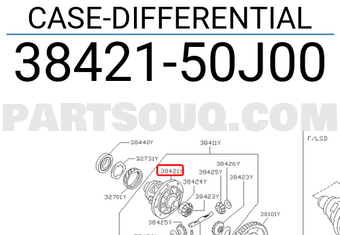 Nissan 3842150J00 CASE-DIFFERENTIAL