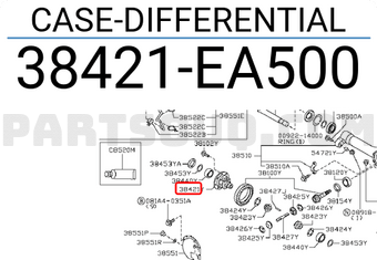 Nissan 38421EA500 CASE-DIFFERENTIAL