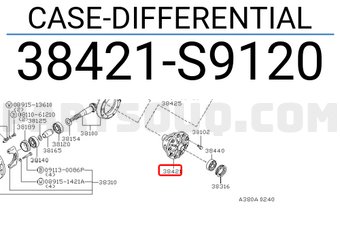 Nissan 38421S9120 CASE-DIFFERENTIAL