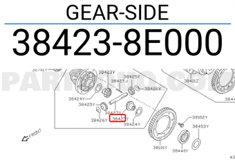 Nissan 384238E000 GEAR-SIDE
