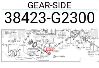 Nissan 38423G2300 GEAR-SIDE