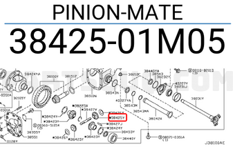 Nissan 3842501M05 PINION-MATE
