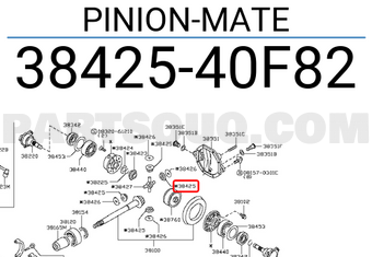 Nissan 3842540F82 PINION-MATE