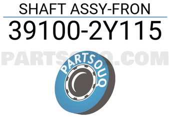 Nissan 391002Y115 SHAFT ASSY-FRON