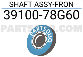 Nissan 3910078G60 SHAFT ASSY-FRON