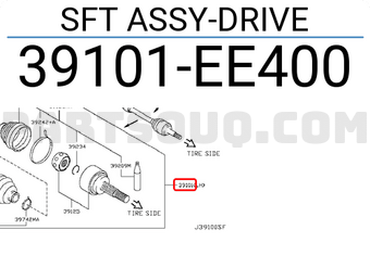 Nissan 39101EE400 SFT ASSY-DRIVE