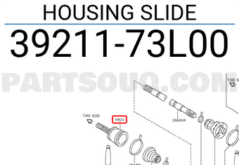 Nissan 3921173L00 HOUSING SLIDE