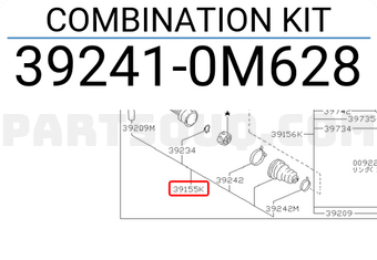 Nissan 392410M628 COMBINATION KIT