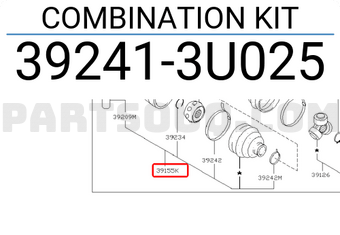 Nissan 392413U025 COMBINATION KIT
