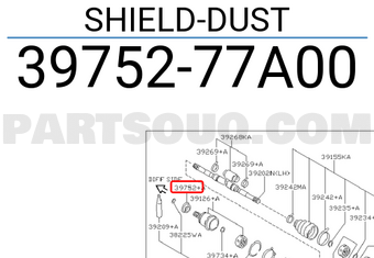 Nissan 3975277A00 SHIELD-DUST