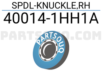 Nissan 400141HH1A SPDL-KNUCKLE,RH