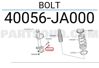 Nissan 40056JA000 BOLT